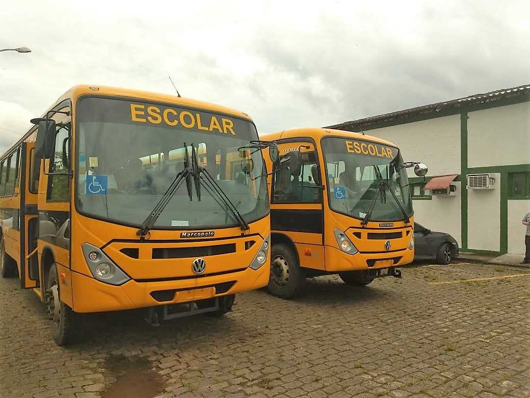 Prefeitura recebe mais 2 novos Ônibus Escolares